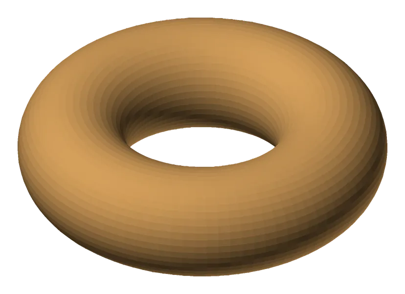 harbour-lane-doughnut.glb, showing a 3D doughnut model